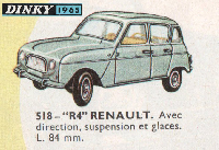 <a href='../files/catalogue/Dinky France/518/1963518.jpg' target='dimg'>Dinky France 1963 518  Renault 4L</a>